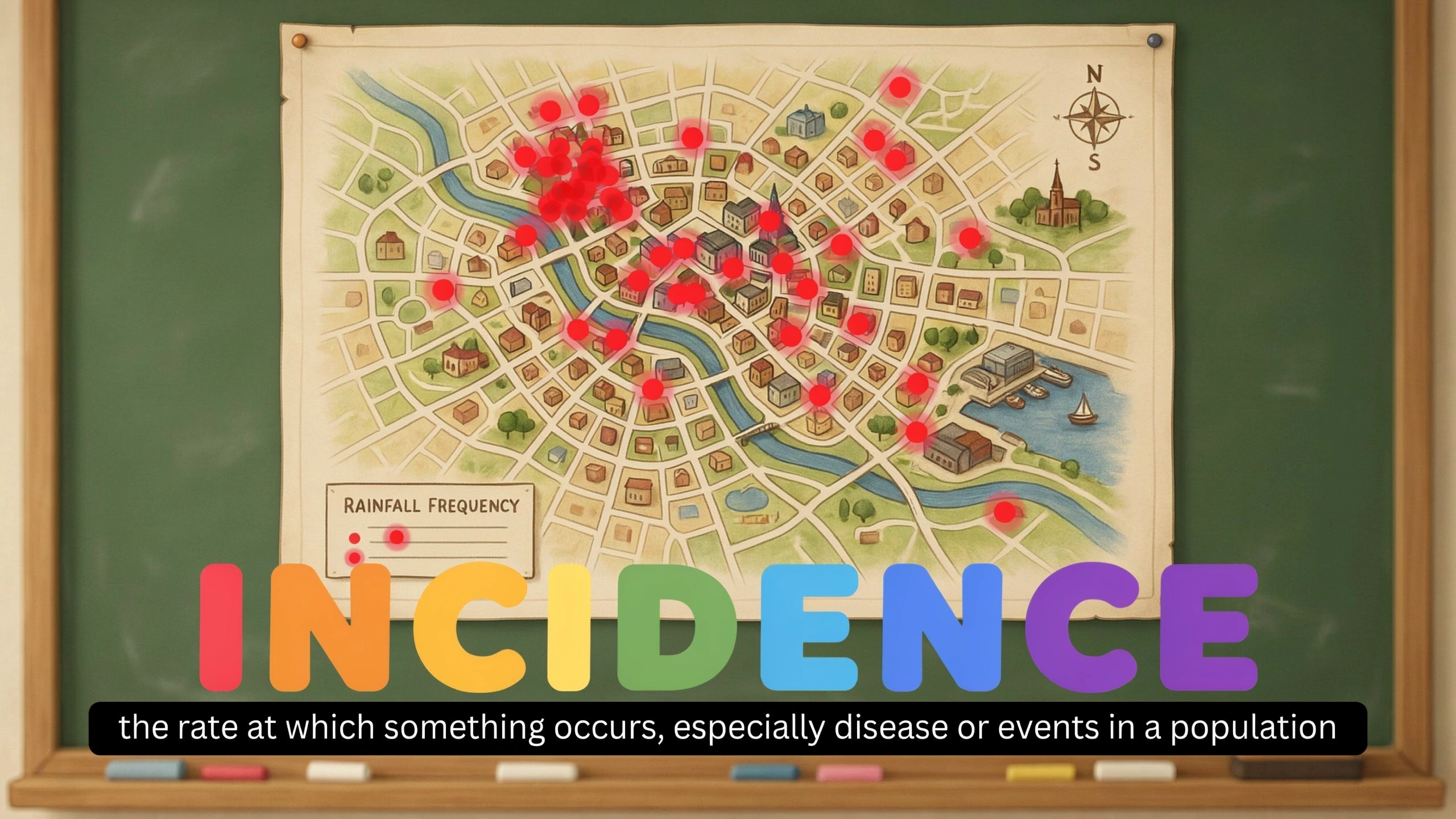 English Illustration for incidence